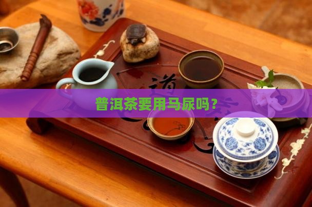 普洱茶要用马尿吗