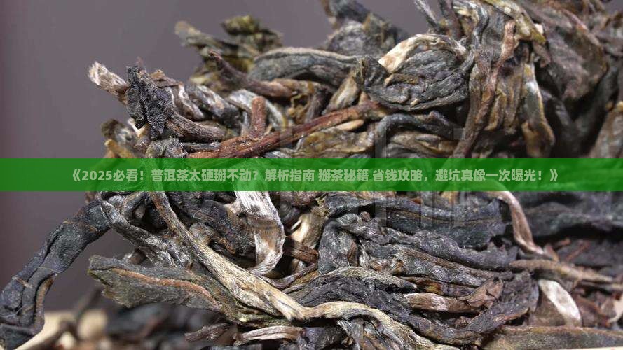 普洱茶太硬掰不动