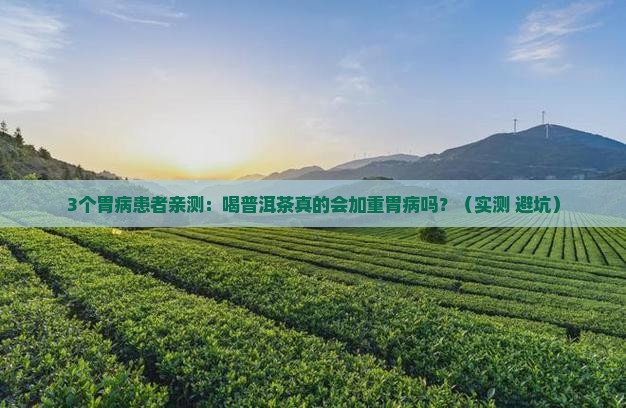 喝普洱茶会加重胃病吗 喝普洱茶会加重胃病吗