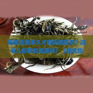 喝普洱茶多久才能吃感冒药