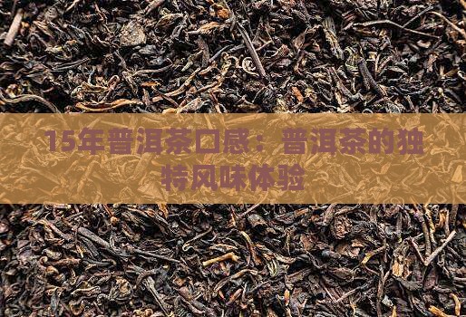 15年普洱茶口感