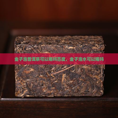 金子泡普洱茶可以喝吗百度