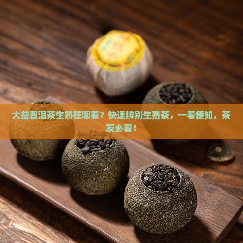 大益普洱茶生熟在哪看