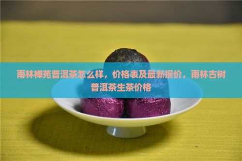 雨林禅苑普洱茶