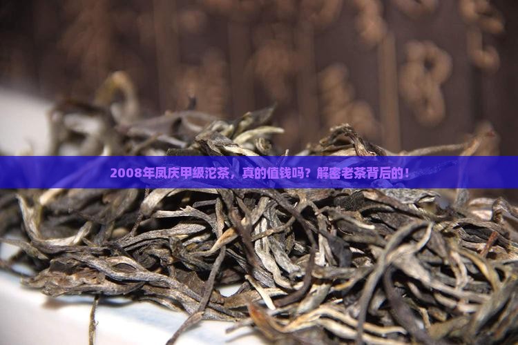 2008年凤庆甲级沱茶