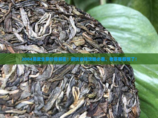 易武普洱茶生茶价格2004年