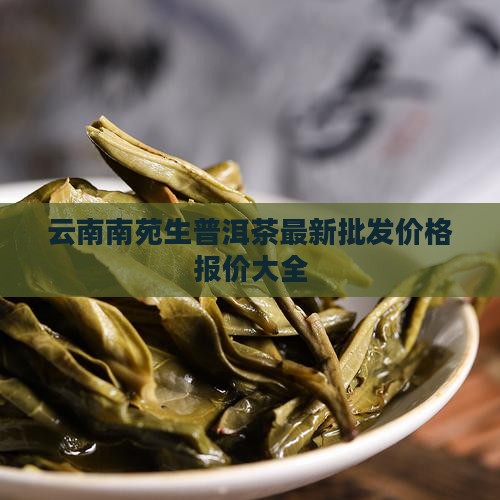 云南南苑生普洱茶价格