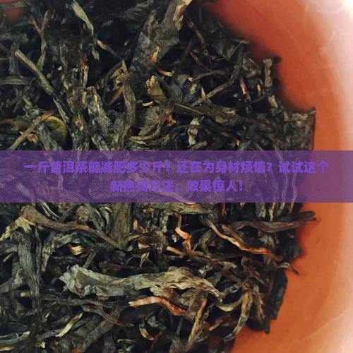 一斤普洱茶能减肥多少斤