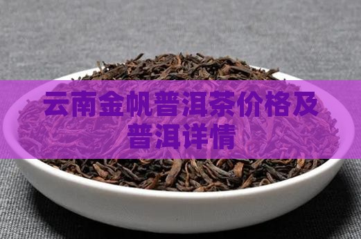 云南金帆普洱茶价格