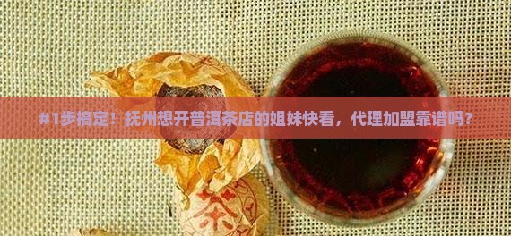 抚州普洱茶怎么代理加盟