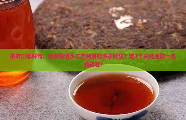 普洱茶洒水工艺的起源于哪里