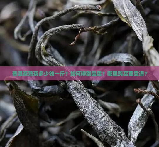 普洱茶熟茶多少钱一斤