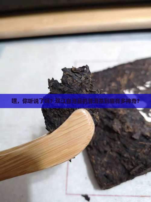 双江自治县普洱茶