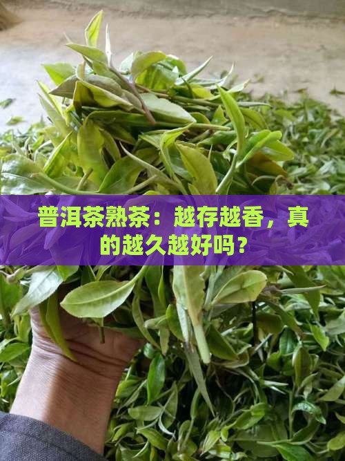 普洱茶熟茶的百份越久越好 普洱茶熟茶的百份越久越好