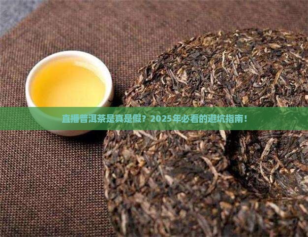 丹妮茶叶直播普洱茶是真的吗