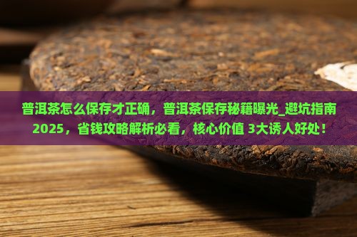 普洱茶怎么保存才正确