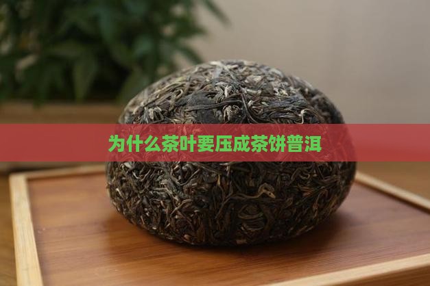为什么要做茶饼茶叶呢