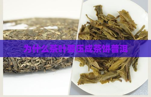 为什么要做茶饼茶叶呢
