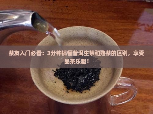 茶友入门必看：3分钟搞懂普洱生茶和熟茶的区别，享受品茶乐趣！