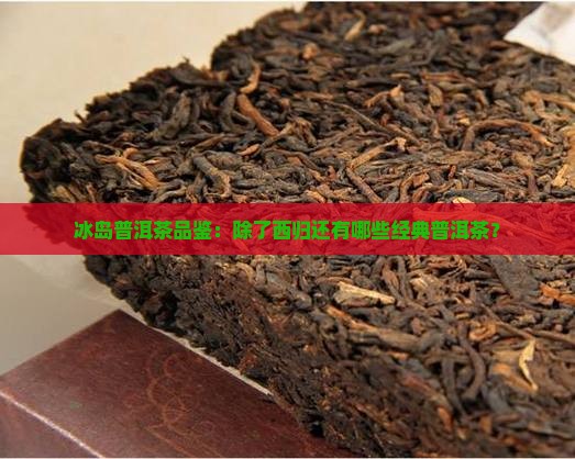 冰岛西归还有哪几类茶
