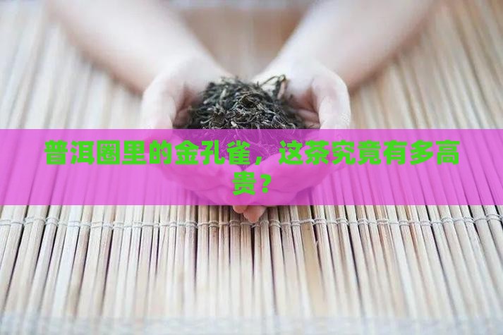 孔雀普洱茶什么档次