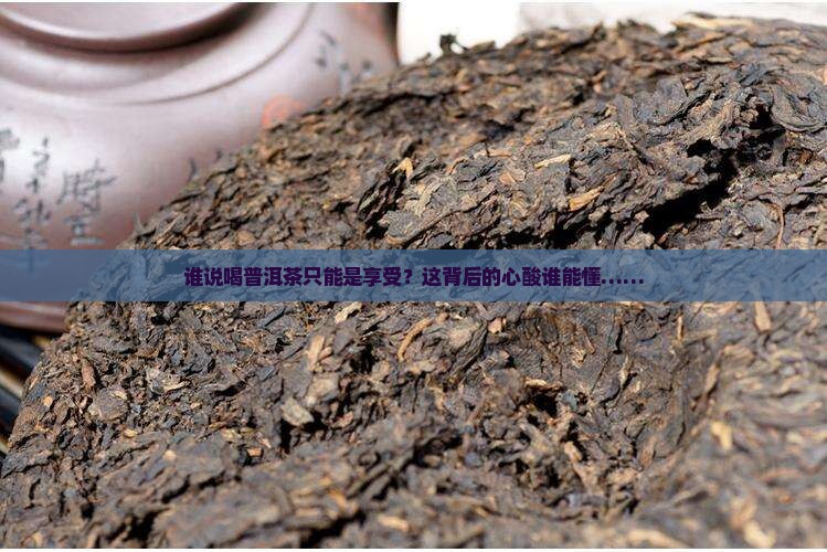 普洱茶如何变成负担