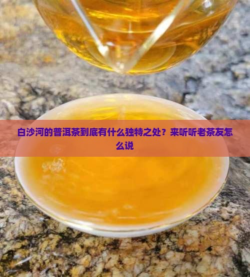 白沙河普洱茶特点简介