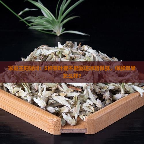 请问茶叶能放冰箱冷藏吗