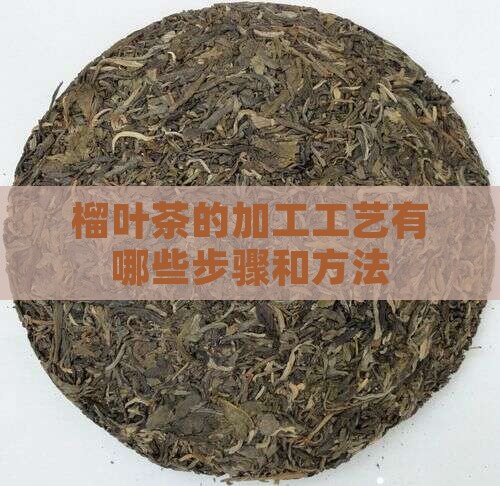 榴叶茶的加工工艺