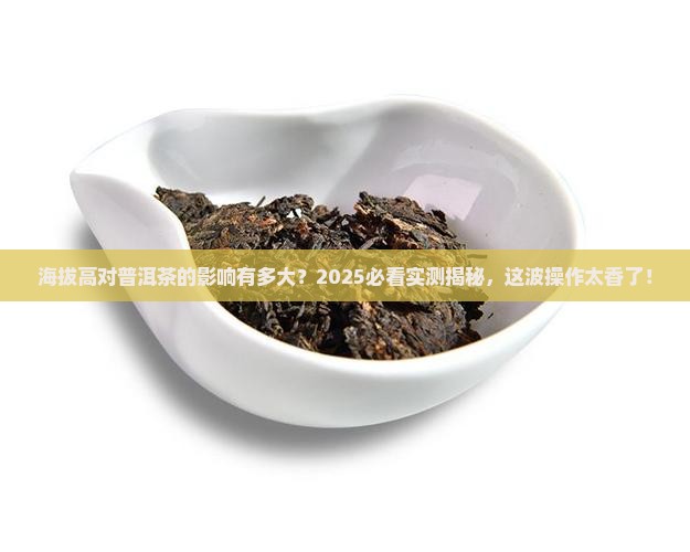 海拔高对普洱茶的影响吗