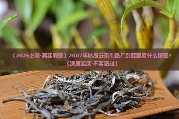 2007年冰岛云茶制品厂