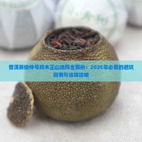 普洱茶俊仲号邦木正山