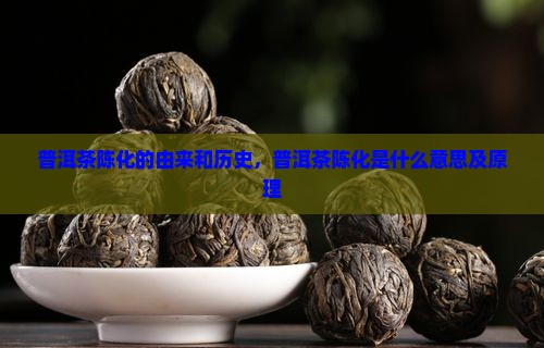普洱茶陈化的由来和历史