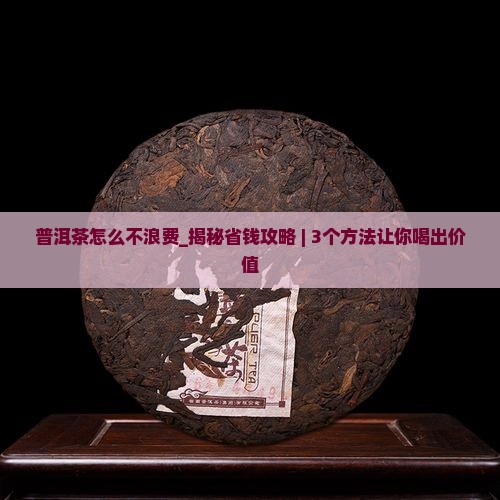 普洱茶怎么不浪费