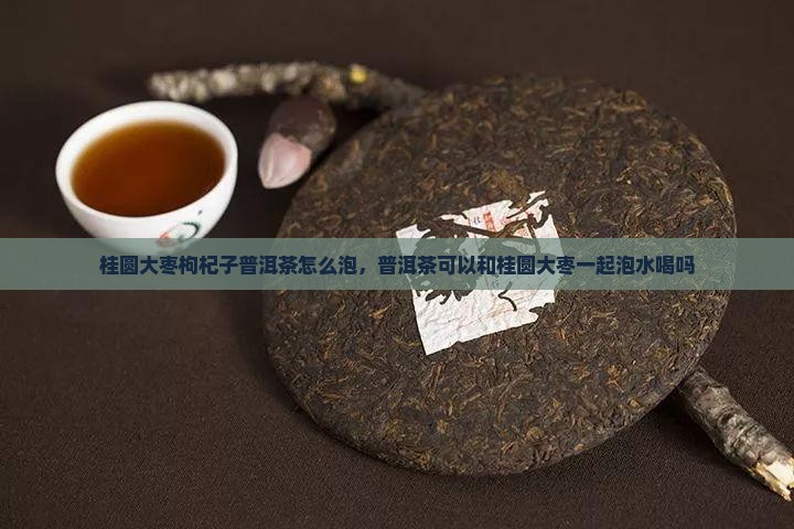 桂圆大枣枸杞子普洱茶