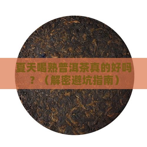 熟普洱茶夏天喝好吗