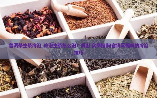 普洱茶生茶冷泡