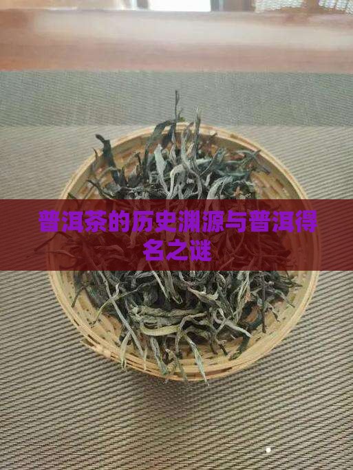 普洱茶得名的来源