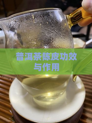 普洱茶陈皮功效与作用