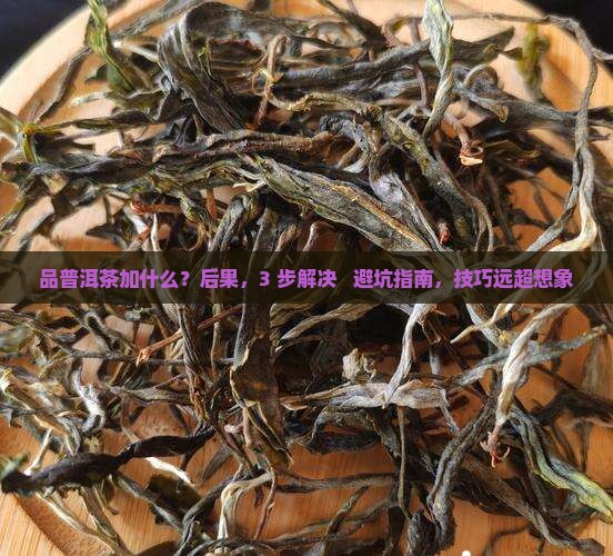 品普洱茶加什么