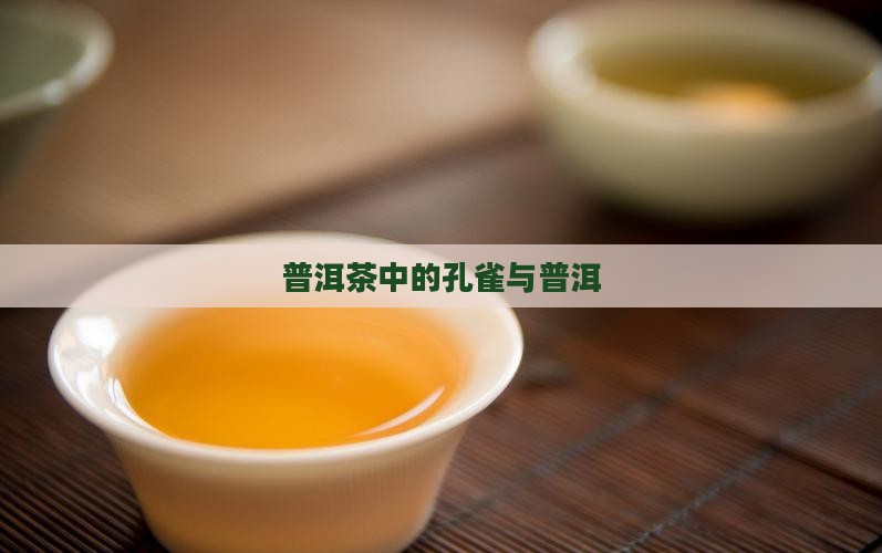 普洱茶中大象与孔雀