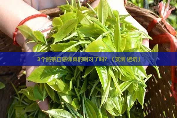 普洱茶熟茶口感描述讲解
