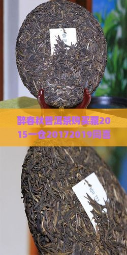 醉春秋普洱茶购买藏