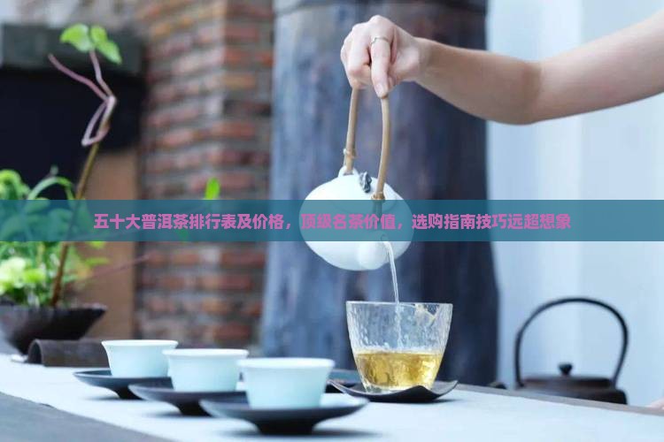 五十大普洱茶排行表及价格