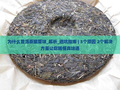 为什么普洱茶紫菜味