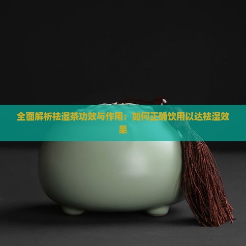 全面解析祛湿茶功效与作用：如何正确饮用以达祛湿效果