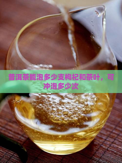 普洱茶能泡多少支枸杞和茶叶，可冲泡多少次