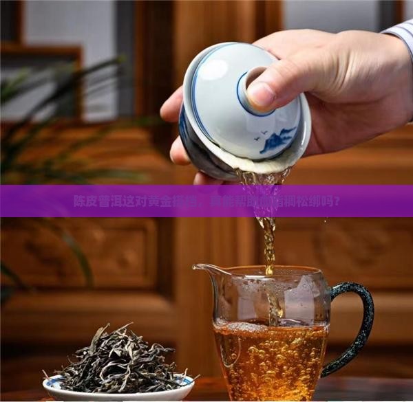 陈皮加普洱茶能降血脂稠吗