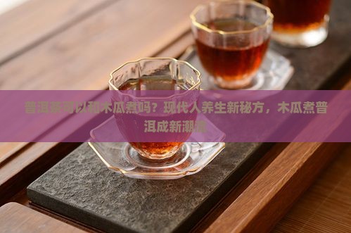 普洱茶可以和木瓜煮吗
