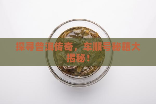 普洱茶车顺号大全